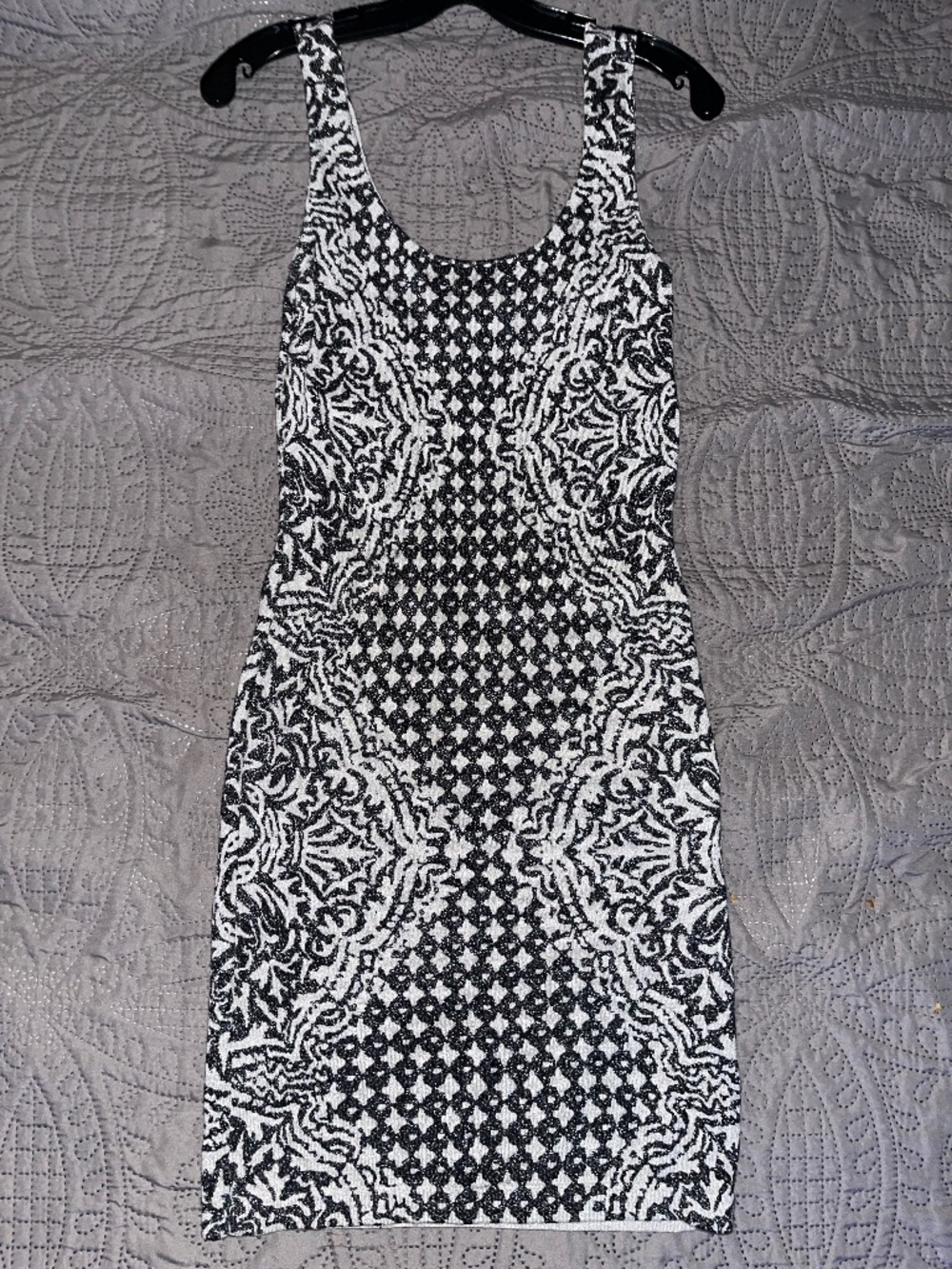 Rock and Republic Metallic Print Bodycon Dress